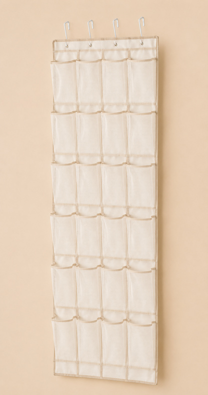 24-Pocket Over-Door Hanging Organizer