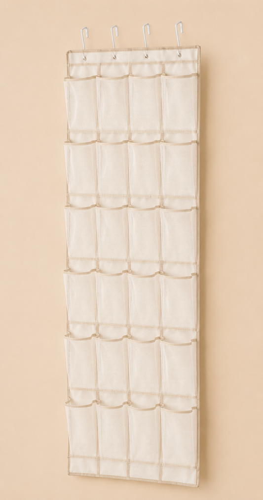 24-Pocket Over-Door Hanging Organizer